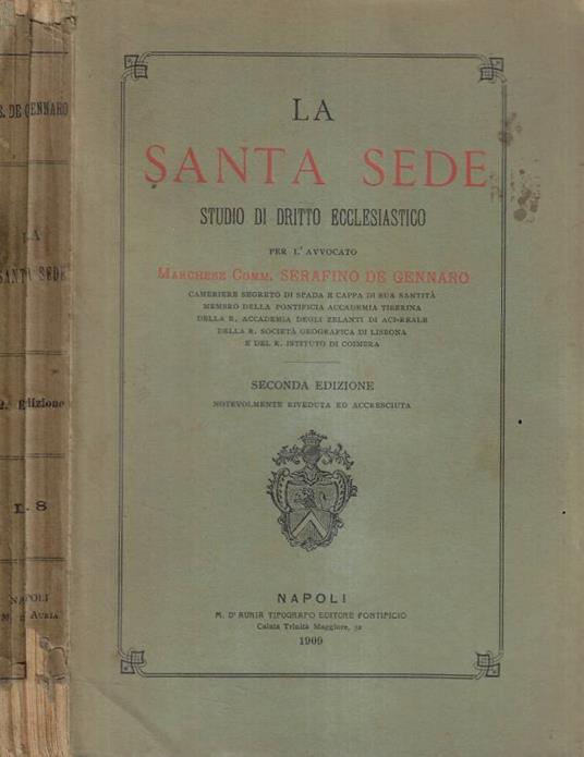 La Santa Sede - copertina