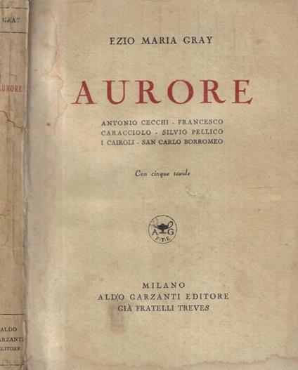 Aurore - copertina