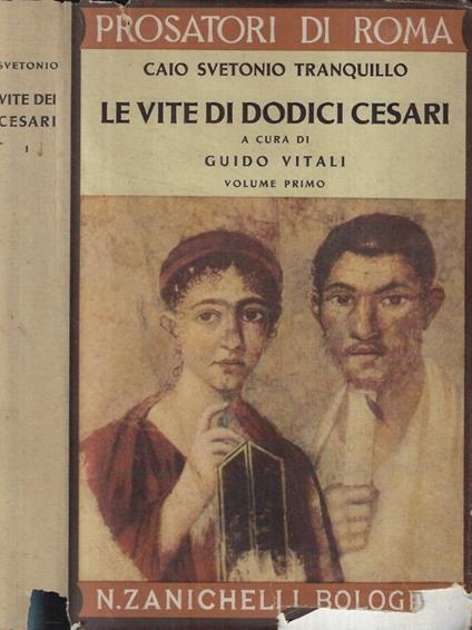 Le vite di dodici Cesari Vol. I - copertina