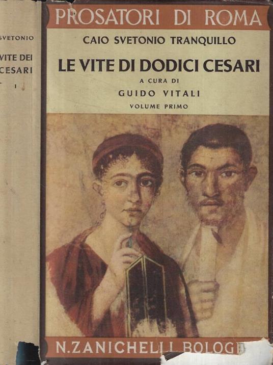 Le vite di dodici Cesari Vol. I - copertina