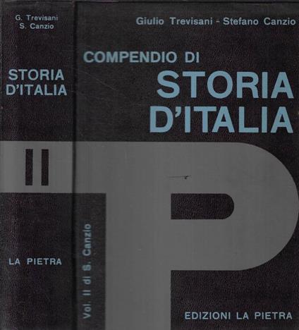 Compendio di storia d'Italia vol. II - copertina