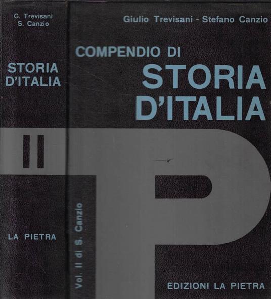 Compendio di storia d'Italia vol. II - copertina