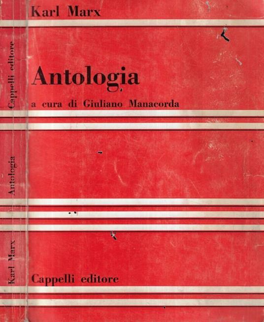Antologia - Karl Marx - copertina
