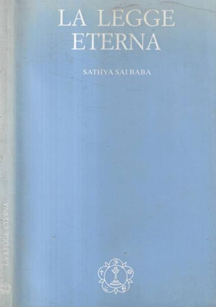 La legge eterna - Baba Sathya Sai - copertina