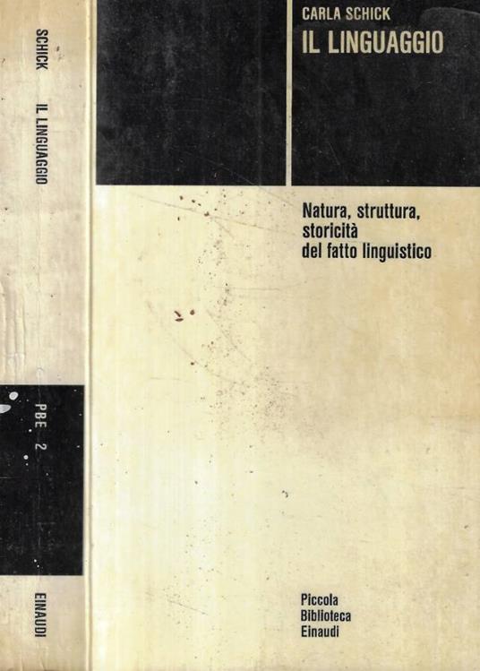 Il linguaggio - Carla Schick - copertina