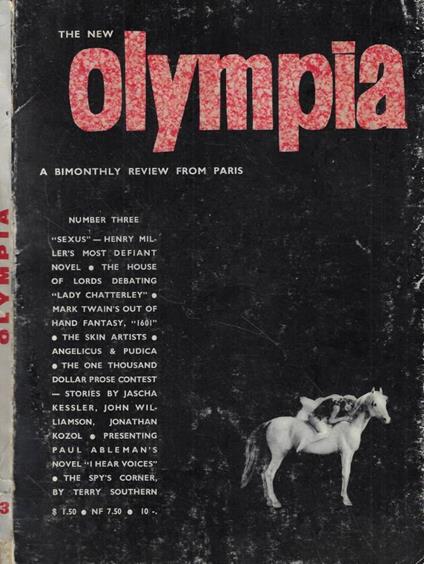 The new Olympia n. 3 Anno 1962 - copertina