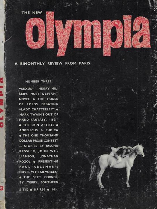 The new Olympia n. 3 Anno 1962 - copertina