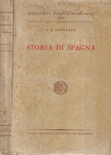 Storia di Spagna - copertina