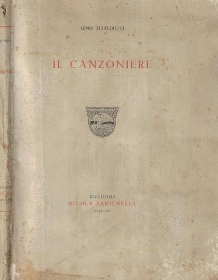 Il Canzoniere - copertina