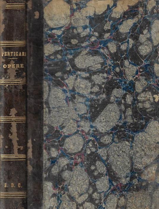 Opere - Giulio Perticari - copertina