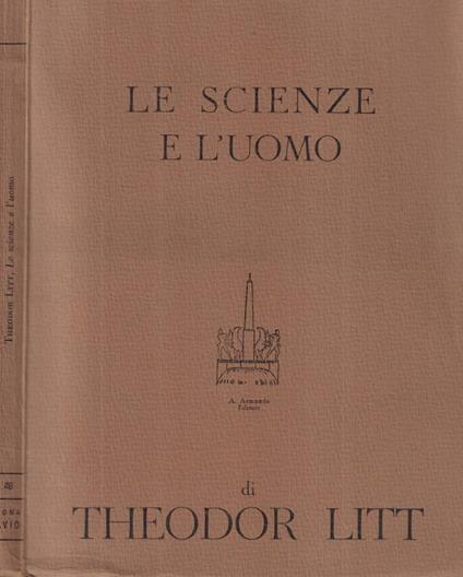 Le scienze e l'uomo - copertina