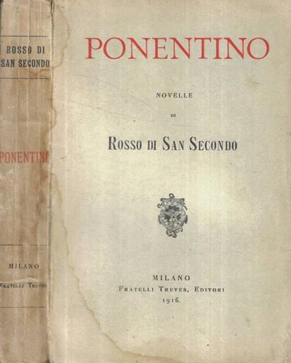 Ponentino - copertina
