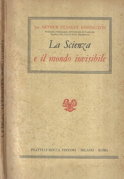 La scienza e il mondo invisibile - copertina