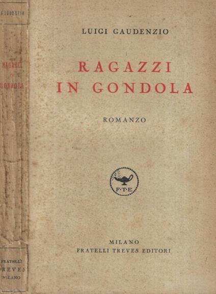 Ragazzi in gondola - copertina