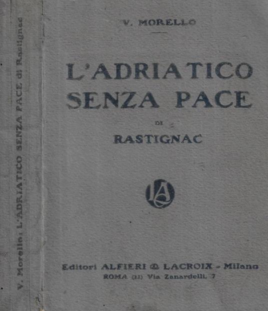 L'Adriatico senza pace di Rastignac - copertina
