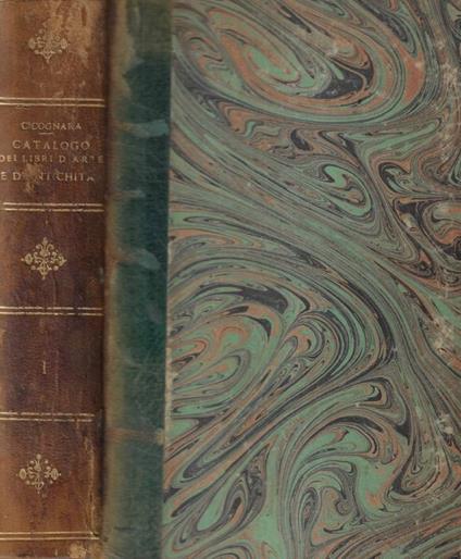 Catalogo ragionato dei libri d'arte e d'antichità posseduti - copertina