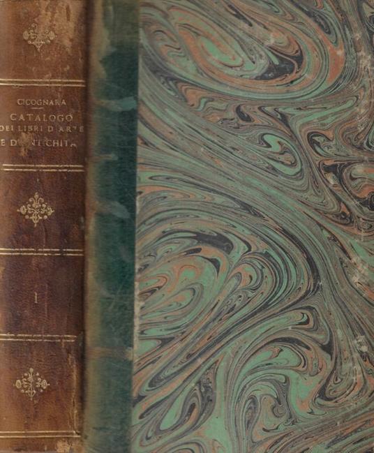 Catalogo ragionato dei libri d'arte e d'antichità posseduti - copertina