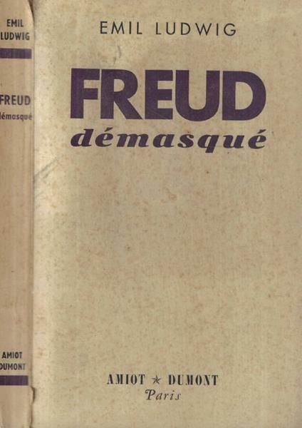 Freud démasqué - Emil Ludwig - copertina
