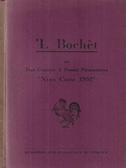 L Bochèt del Ters Concors 'd Poesia Piemonteisa Nino Costa 1 - copertina
