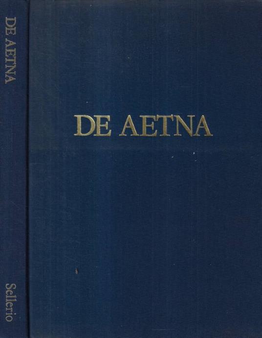 De Aetna - Pietro Bembo - copertina