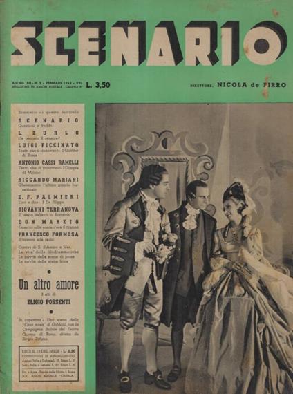 Scenario n. 2 Anno 1943 - copertina