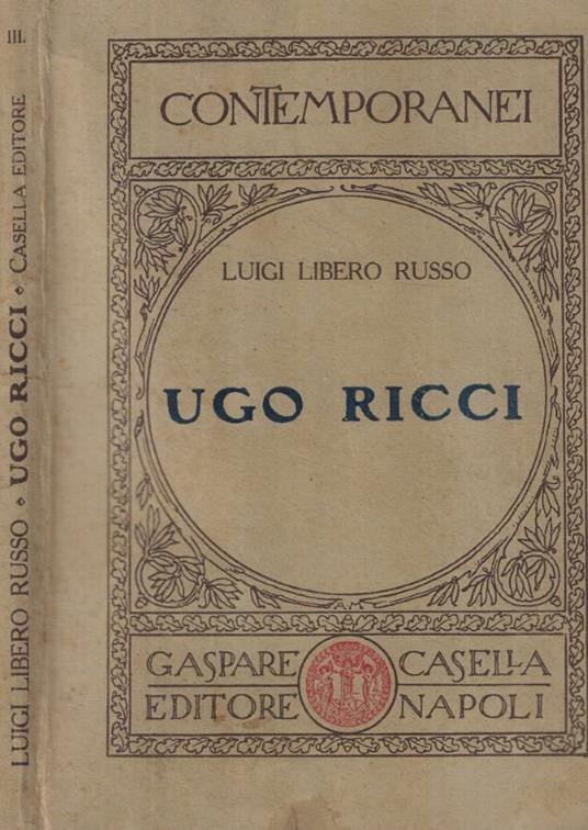 Ugo Ricci - copertina