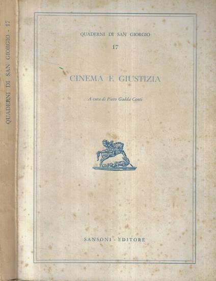 Cinema e giustizia - copertina