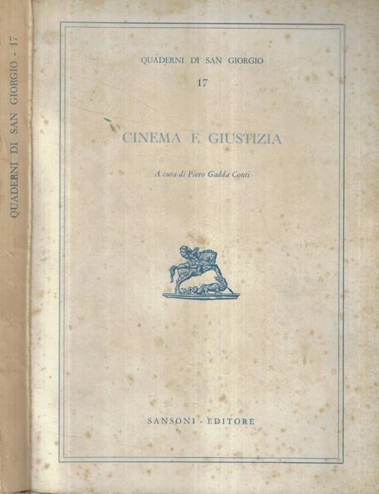 Cinema e giustizia - copertina