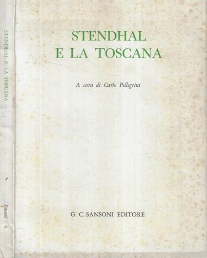 Stendhal e la Toscana - copertina