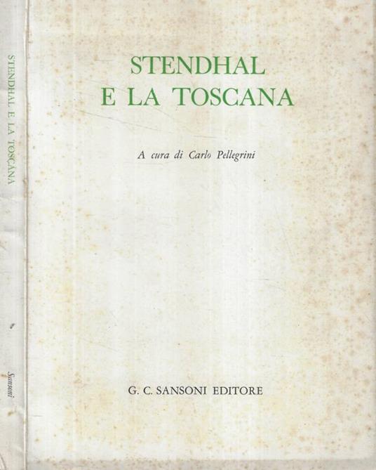 Stendhal e la Toscana - copertina