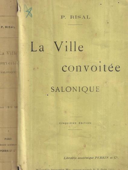 La ville convoitée salonique - copertina