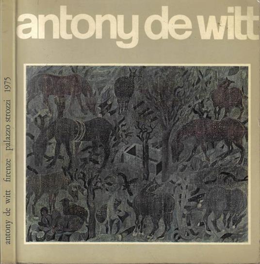 Antony de Witt - copertina