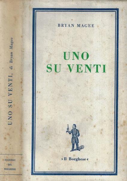 Uno su venti - Bryan Magee - copertina