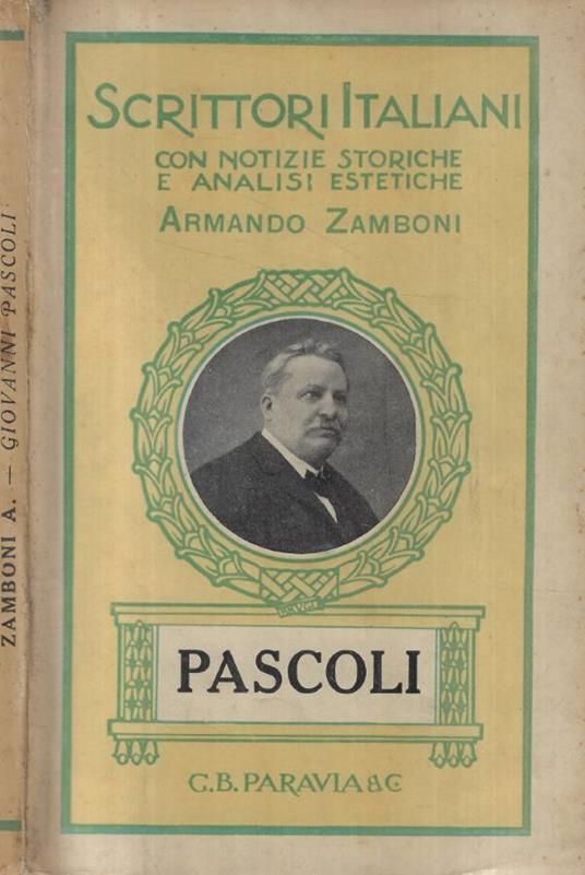 Giovanni Pascoli - copertina