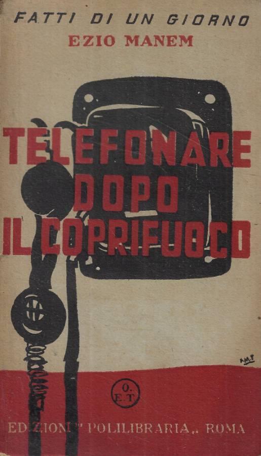Telefonare dopo il coprifuoco - copertina