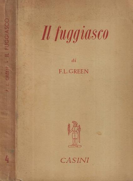 Il fuggiasco - copertina