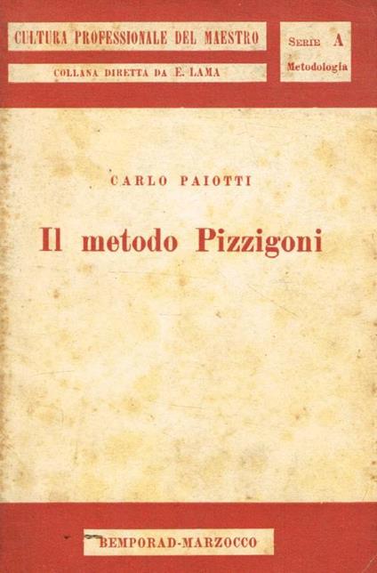 Il metodo Pizzigoni - copertina