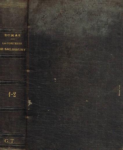 La Comtesse de Salisbury - Alexandre Dumas - copertina