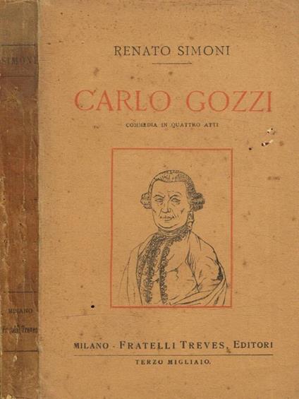 Carlo Gozzi - Renato Simoni - copertina