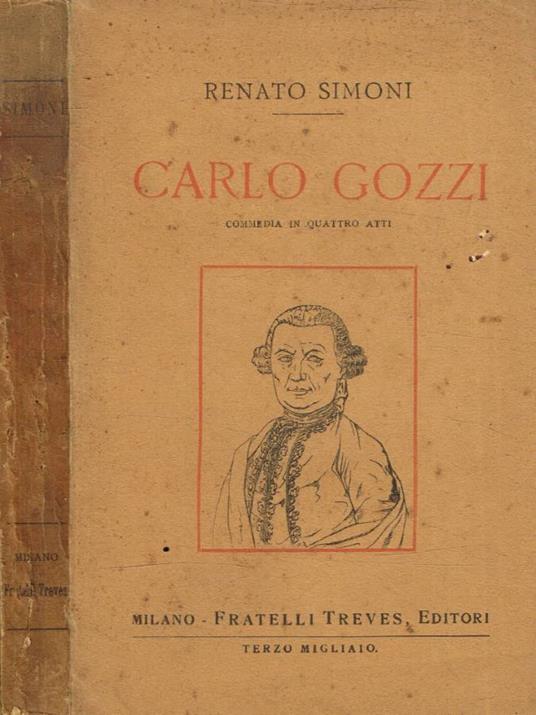 Carlo Gozzi - Renato Simoni - copertina