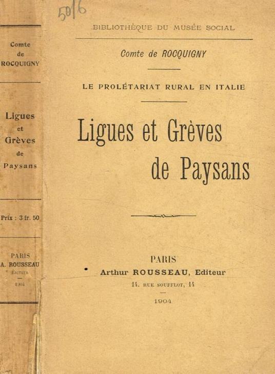 Lingues et grèves de Paysans - copertina