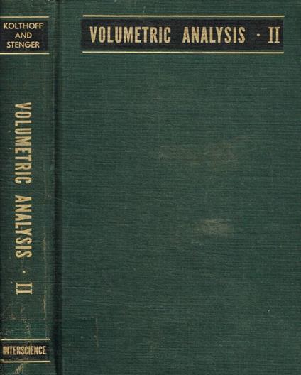 Volumetric analysis vol.II - copertina