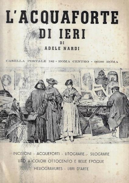 L'acquaforte di ieri - copertina