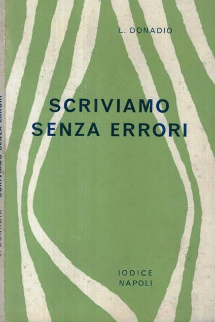 Scriviamo senza orrori - copertina