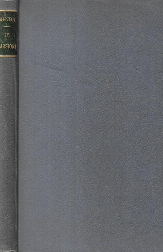 Le passioni - copertina