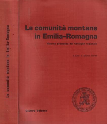 Le comunità montane in Emilia-Romagna - copertina