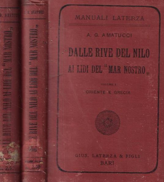 Dalle rive del Nilo ai lidi del Mar Nostro - copertina