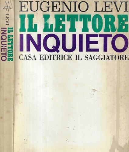 Il lettore inquieto - Eugenio Levi - copertina
