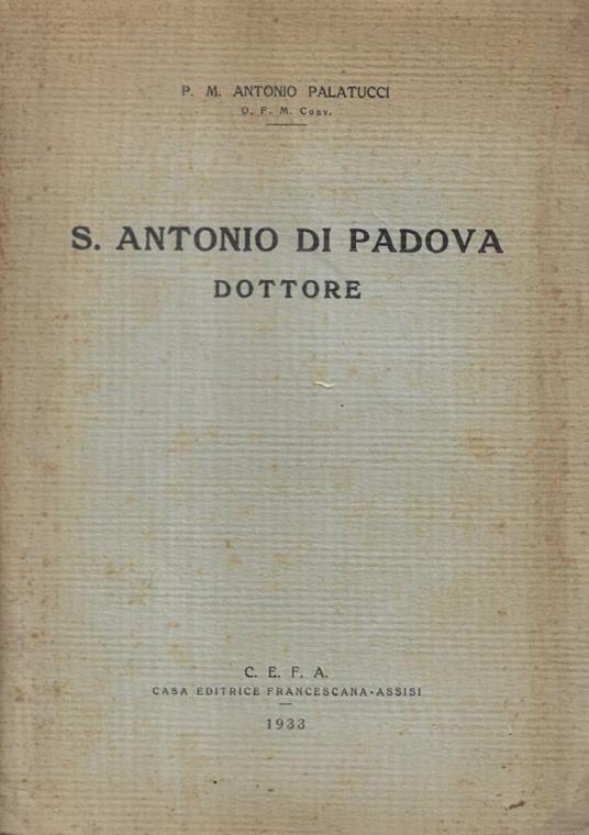 S. Antonio di Padova - copertina