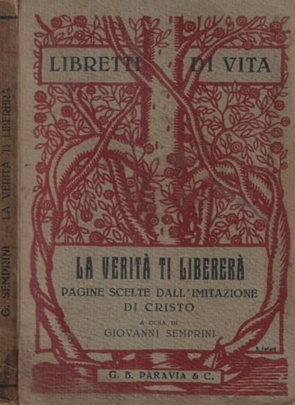 La verità ti libererà - copertina